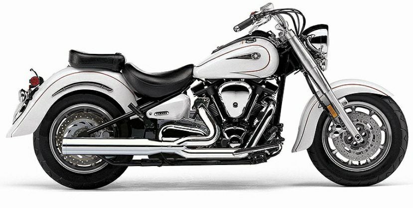 COBRA POWERPRO 2in1 BILLET TIP フルエキゾースト・マフラー XV1600