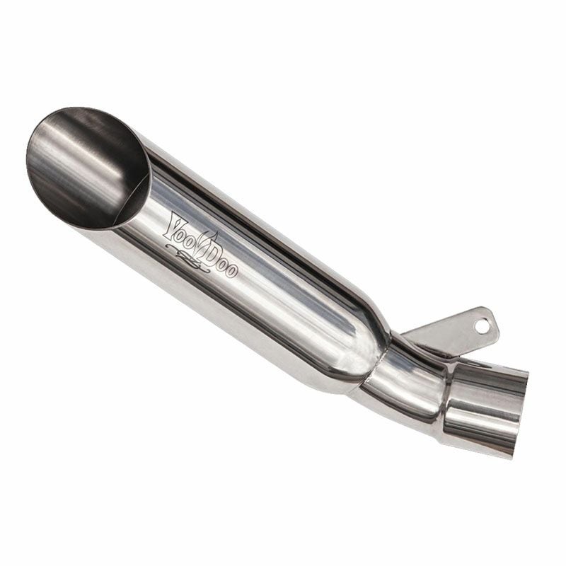 VOODOO ショーティ スリップオン・マフラー ポリッシュ Ninja ZX-10R 08-10-01