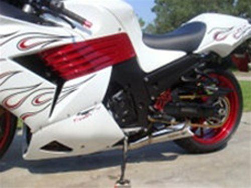 VOODOO ショーティ スリップオン・マフラー ポリッシュ ZX1400 Ninja
