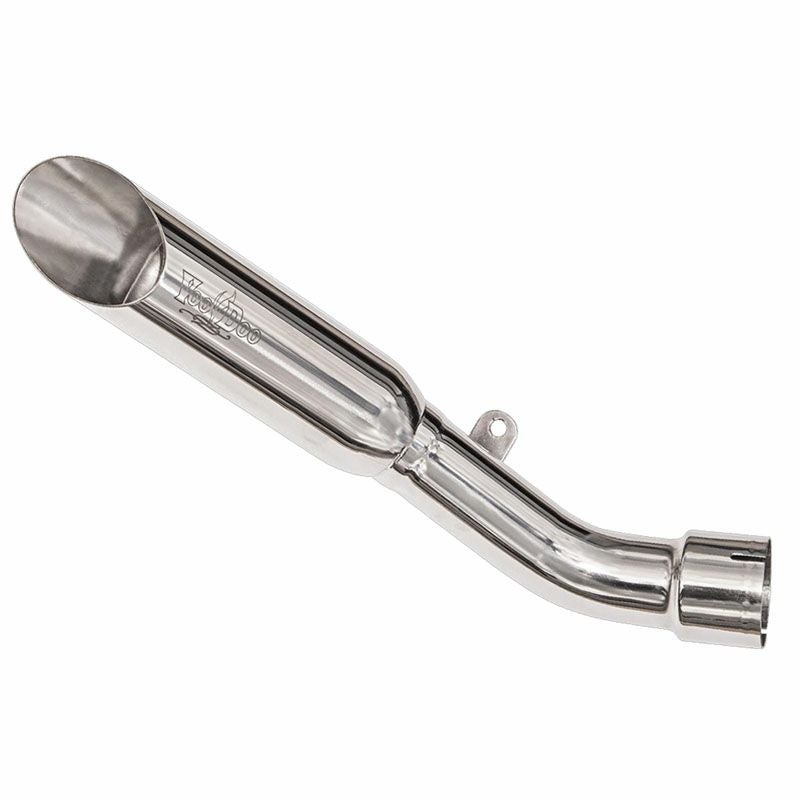 VOODOO ショーティ スリップオン・マフラー ポリッシュ GSX-R1000 07-08-01