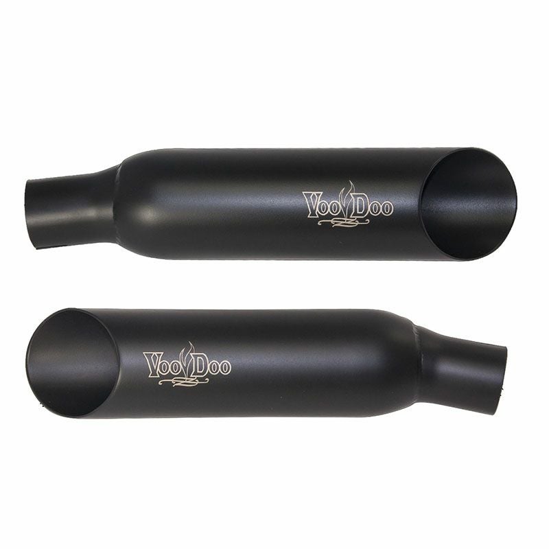 VOODOO ショーティ スリップオン・マフラー ブラック GSX1300R 隼 08-17-01