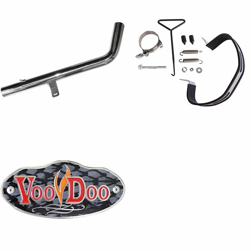 VOODOO パフォーマンス スリップオン・マフラー ポリッシュ CBR600RR 07-08-02