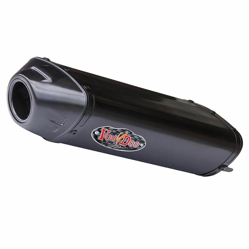 VOODOO パフォーマンス スリップオン・マフラー ブラック CBR600RR 07-08-01
