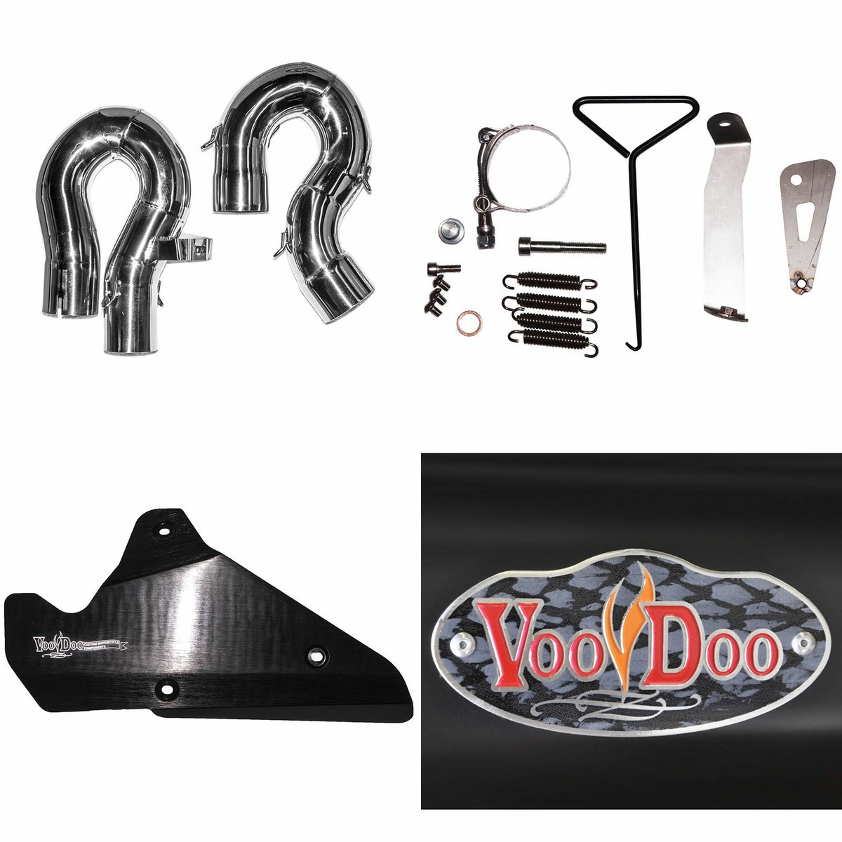 VOODOO パフォーマンス スリップオン・マフラー ポリッシュ CBR1000RR 08-13-02