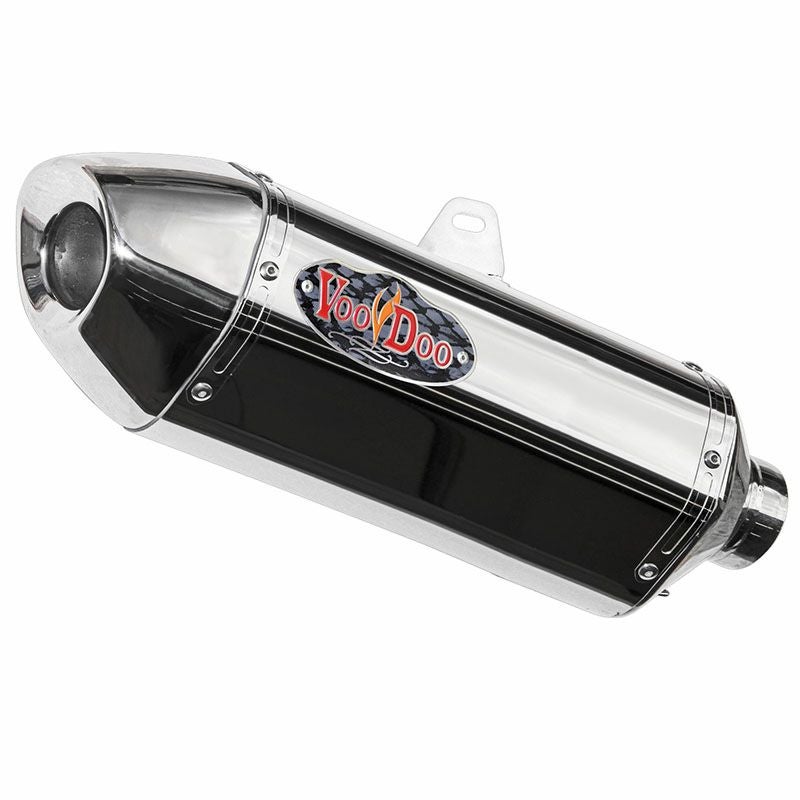 VOODOO パフォーマンス スリップオン・マフラー ポリッシュ ニンジャ250R 08-13-01