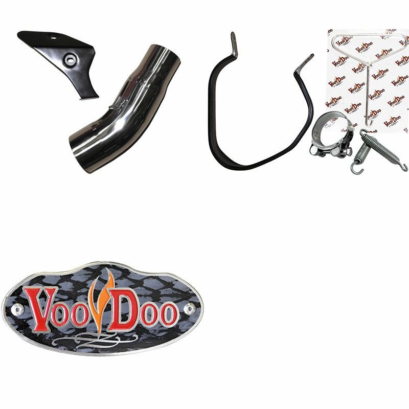 VOODOO パフォーマンス スリップオン・マフラー ポリッシュ GSXR600/750 11-17-02