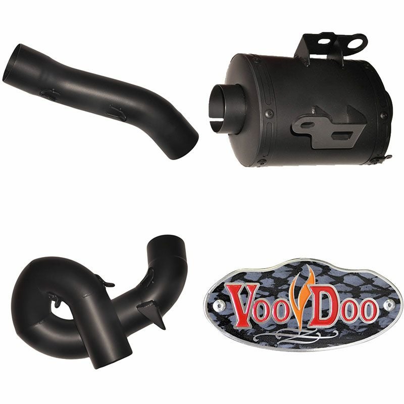 VOODOO パフォーマンス スリップオン・マフラー ポリッシュ GSXR600/750 06-07-02