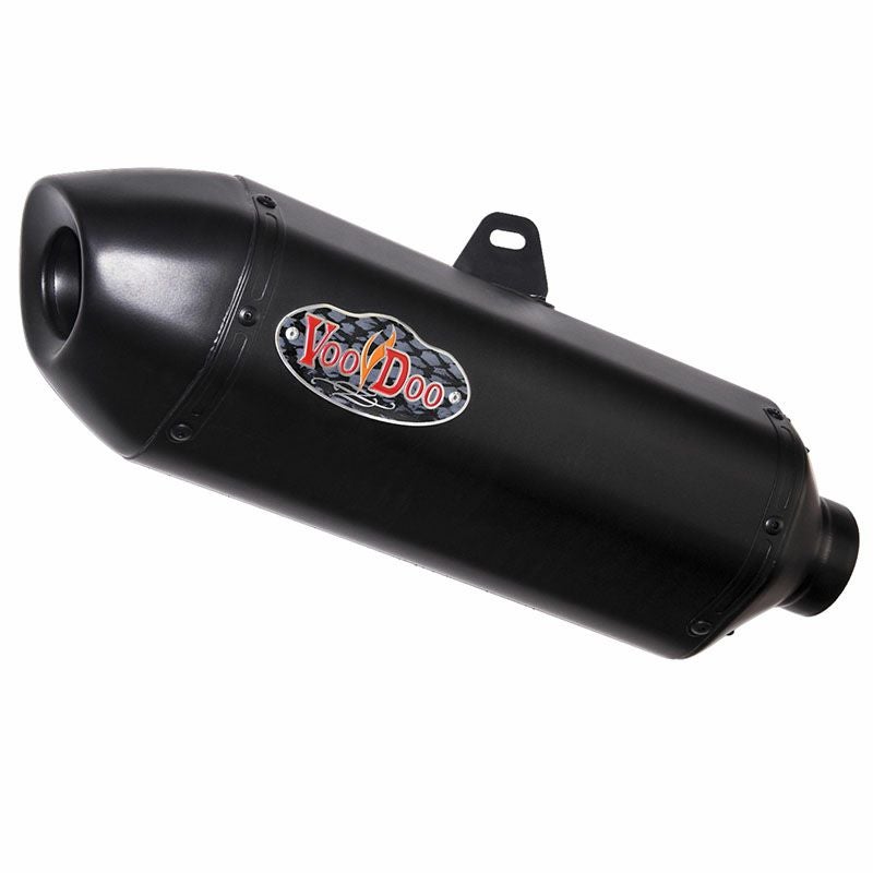 VOODOO パフォーマンス スリップオン・マフラー ブラック GSX-R1000 09-11-01