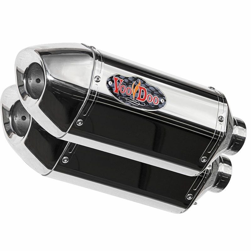 VOODOO パフォーマンス スリップオン・マフラー ポリッシュ YZF-R1 09-14-01