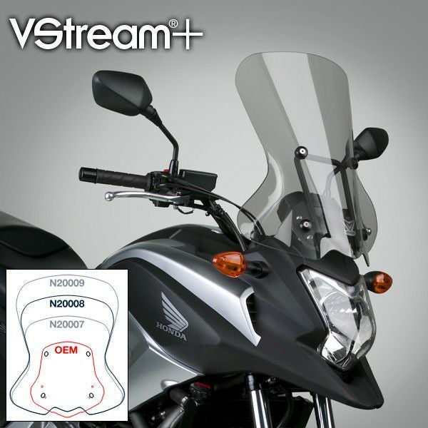 National Cycle VSTREAM ウィンドスクリーン NC700X用 18.5インチ-01