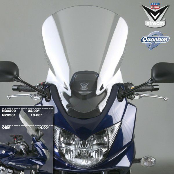 National Cycle VSTREAM ウィンドスクリーン GSF1250 Bandit 22インチ