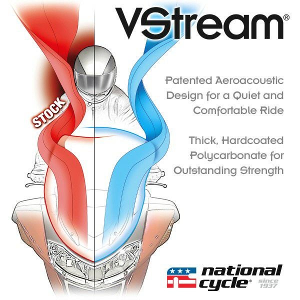 National Cycle VSTREAM ウィンドスクリーン FZ-1 Fazer 20.5インチ-03