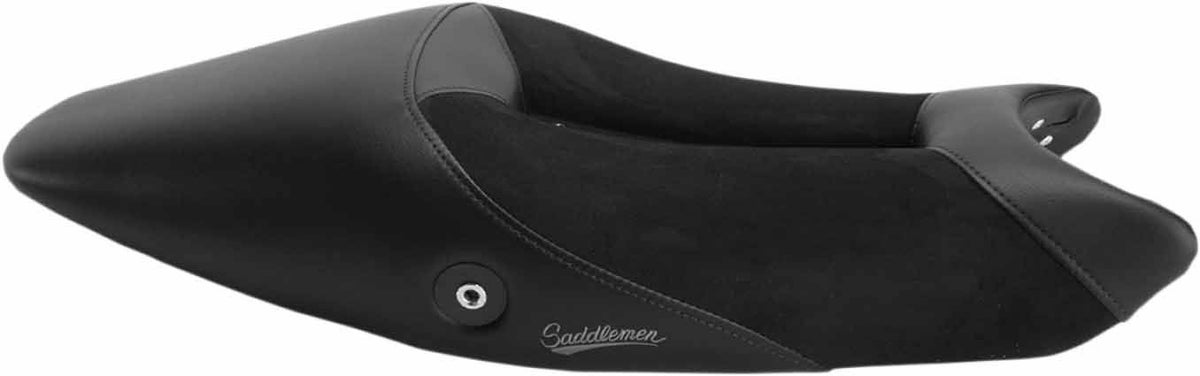 SADDLEMEN GEL-CHANNEL スポーツバイクシート スエード 2UP1ピース DUCATI-01