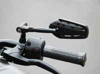 キジマ(KIJIMA) TECH01 ミラー ショートステー(110mm)　ブラック/ブラック_1