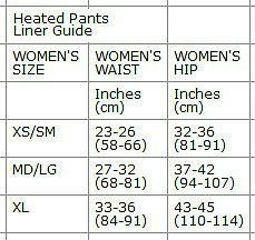 First Gear ヒーテッドパンツライナー レディース-02