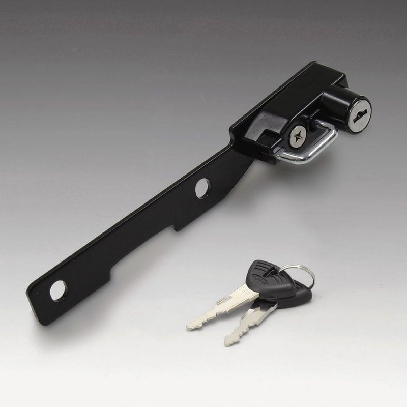 キジマ(KIJIMA) ヘルメットロック ブラック ニンジャ250(EX250L)/Z250 13Y_1