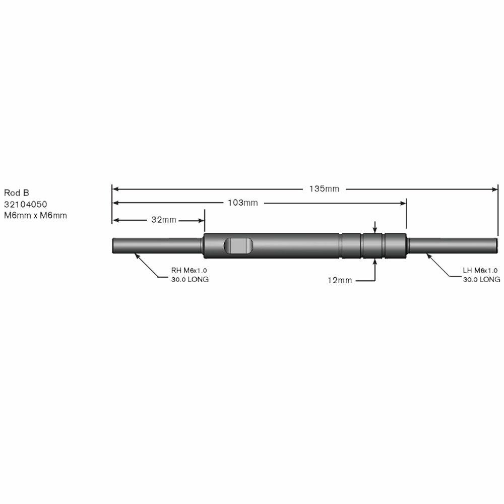 DYNOJET クイックシフター Shift Rod-B MALE/MALE-02