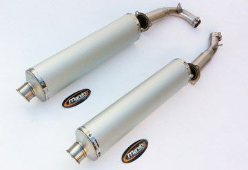 マービング(Marving) マフラー ビッグオーバル Superline アルミ for