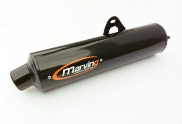 マービング(Marving) マフラー Cylindrical ブラック EU公道走行認可