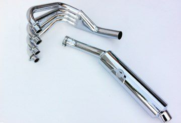 マービング(Marving) マフラー フルシステム 4/1 Cylindrical クロム