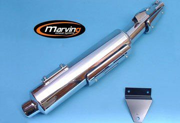 マービング(Marving) マフラー Amacal クロム EU公道走行認可 XRV750