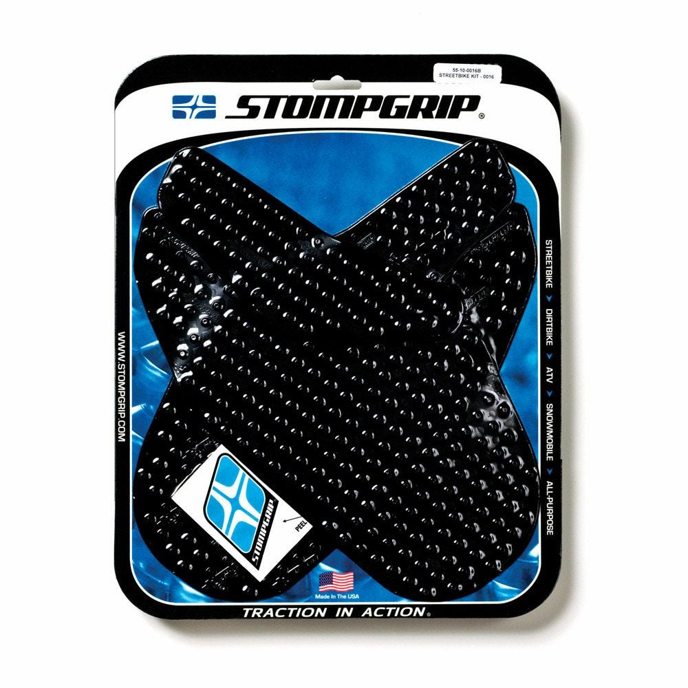 スポパッド　セット STOMPGRIP トラクションパッド(タンク)キット ZX-6R/RR 07-08(ブラック