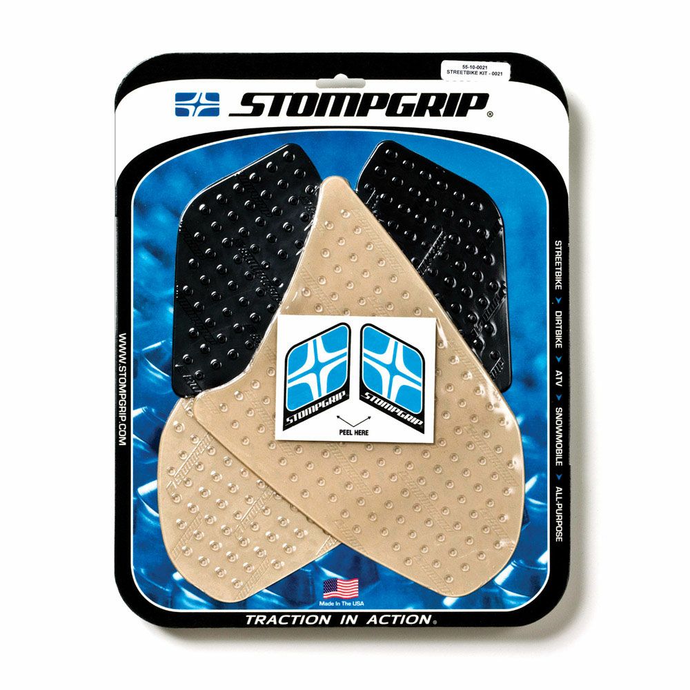 STOMPGRIP トラクションパッド(タンク)キット CBR1000RR 08-11(クリア