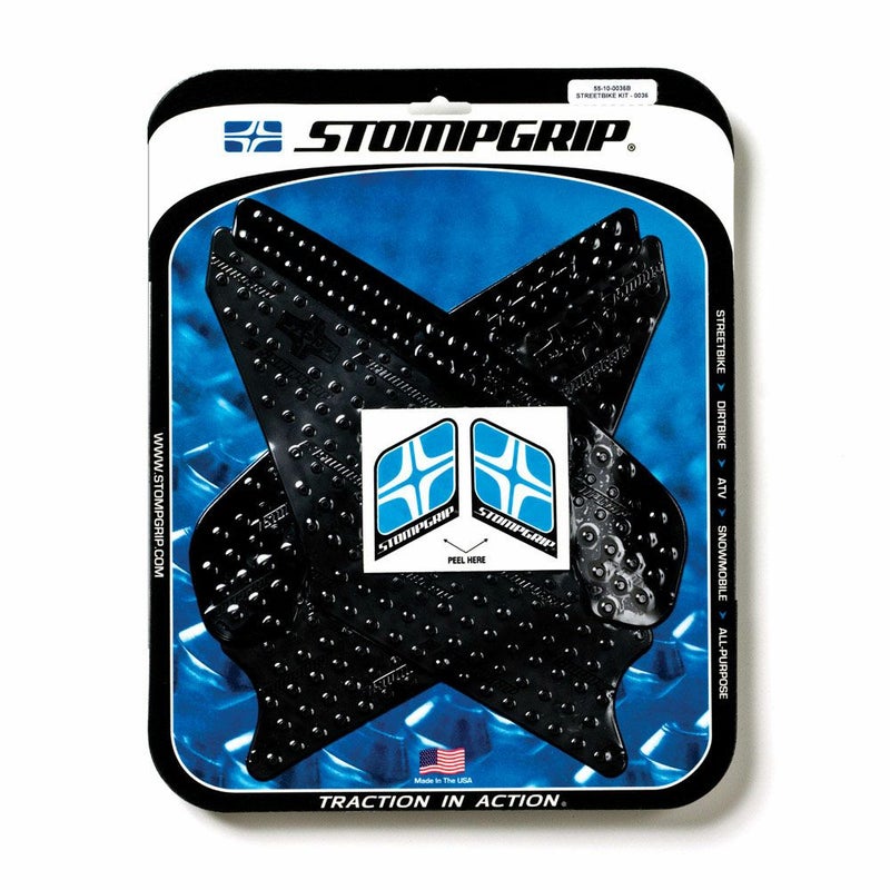 STOMPGRIP トラクションパッド(タンク)キット Ninja250R 08-12(ブラック)_1