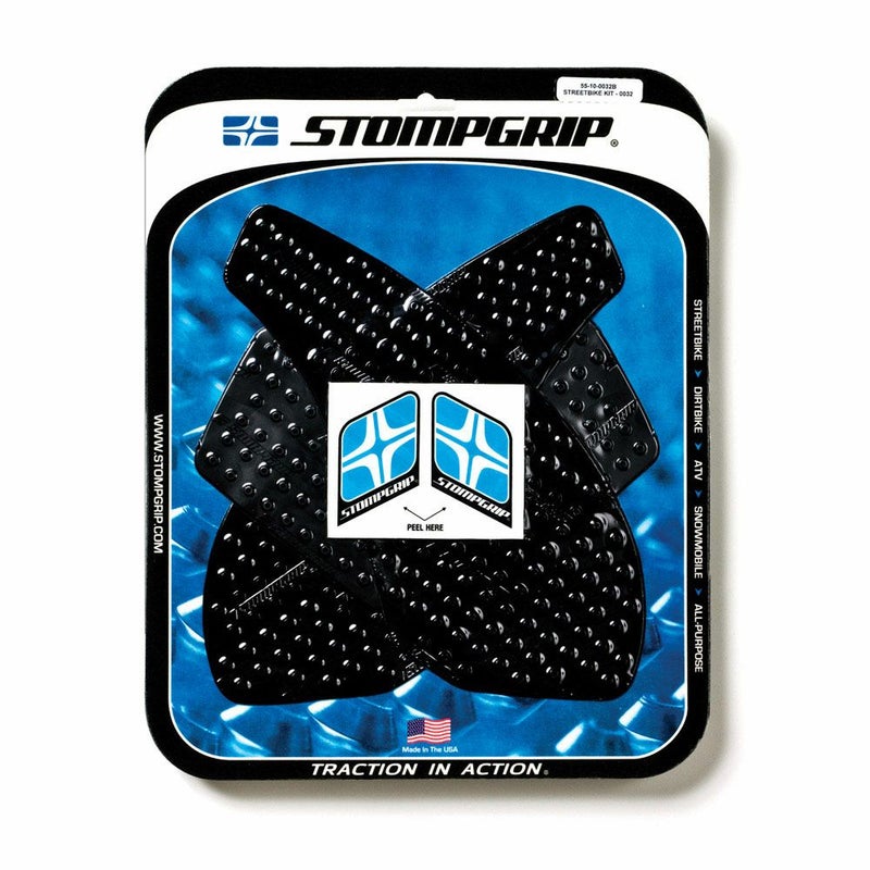 STOMPGRIP トラクションパッド(タンク)キット ZX-6R/RR 07-08(ブラック)-01