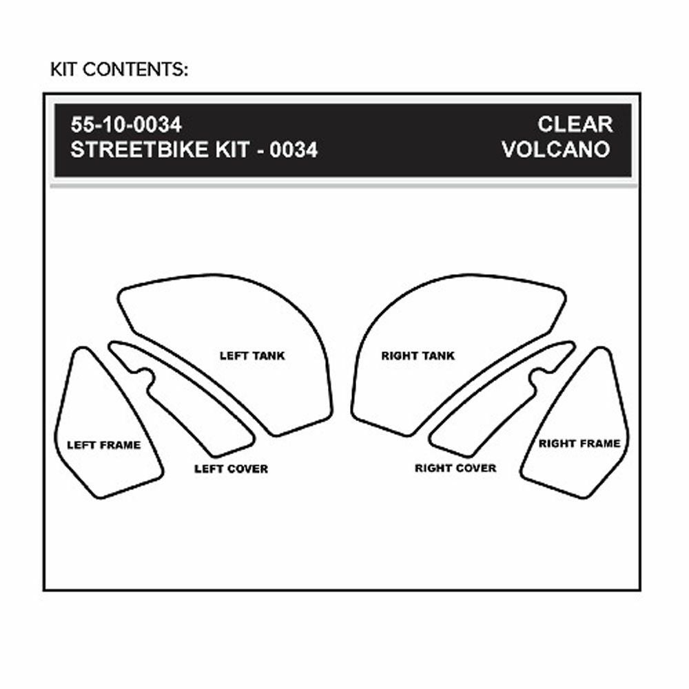 STOMPGRIP トラクションパッド(タンク)キット ZX-10R 08-10 (ブラック)-02