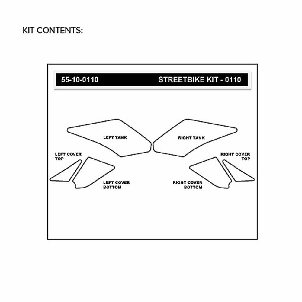 STOMPGRIP トラクションパッド(タンク)キット GSR750(ブラック)-02