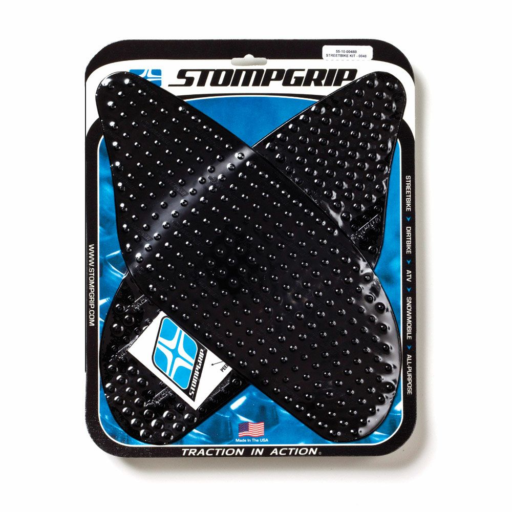STOMPGRIP トラクションパッド (タンク)キット YZF-R6 03-05(ブラック