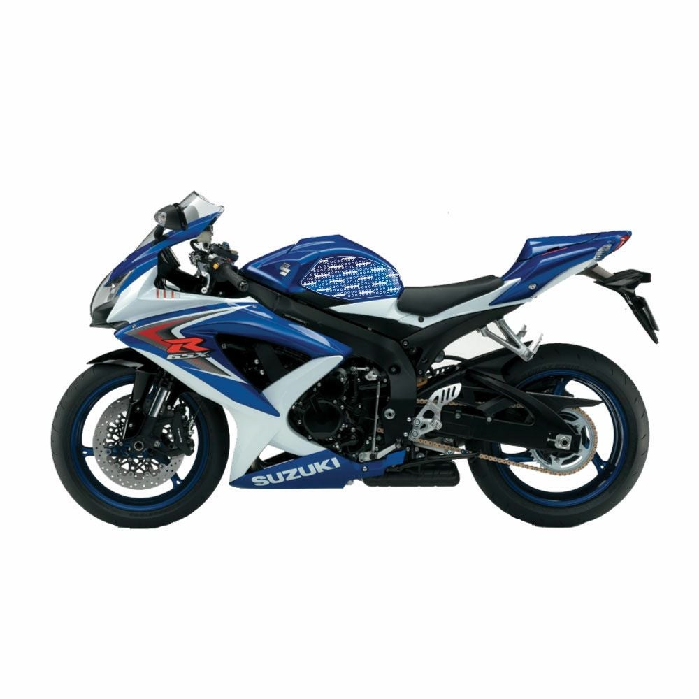 STOMPGRIP トラクションパッド(タンク)キット GSX-R600/750 08-10(ブラック)-03