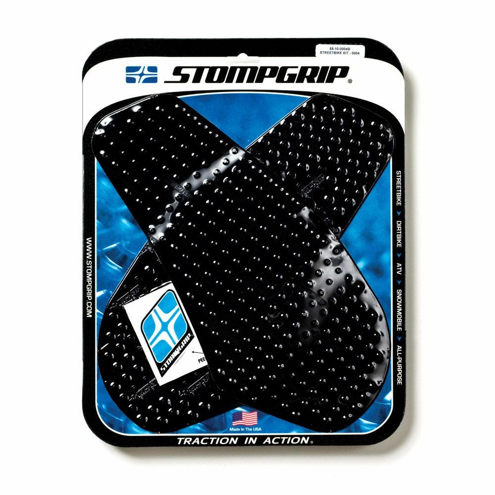 STOMPGRIP トラクションパッド (タンク)キット YZF-R6 03-05(ブラック