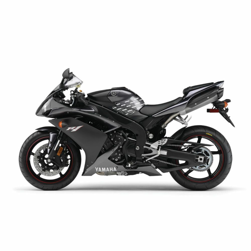 STOMPGRIP トラクションパッド(タンク)キット YZF-R1 07-08(クリア)-03