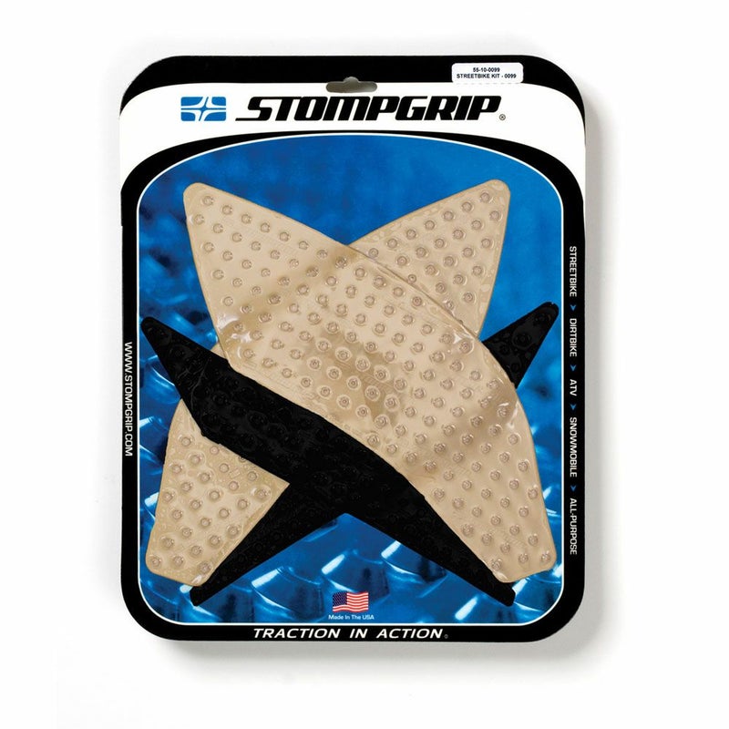 STOMPGRIP トラクションパッド(タンク)キット YZF-R1 15-(クリア)-01