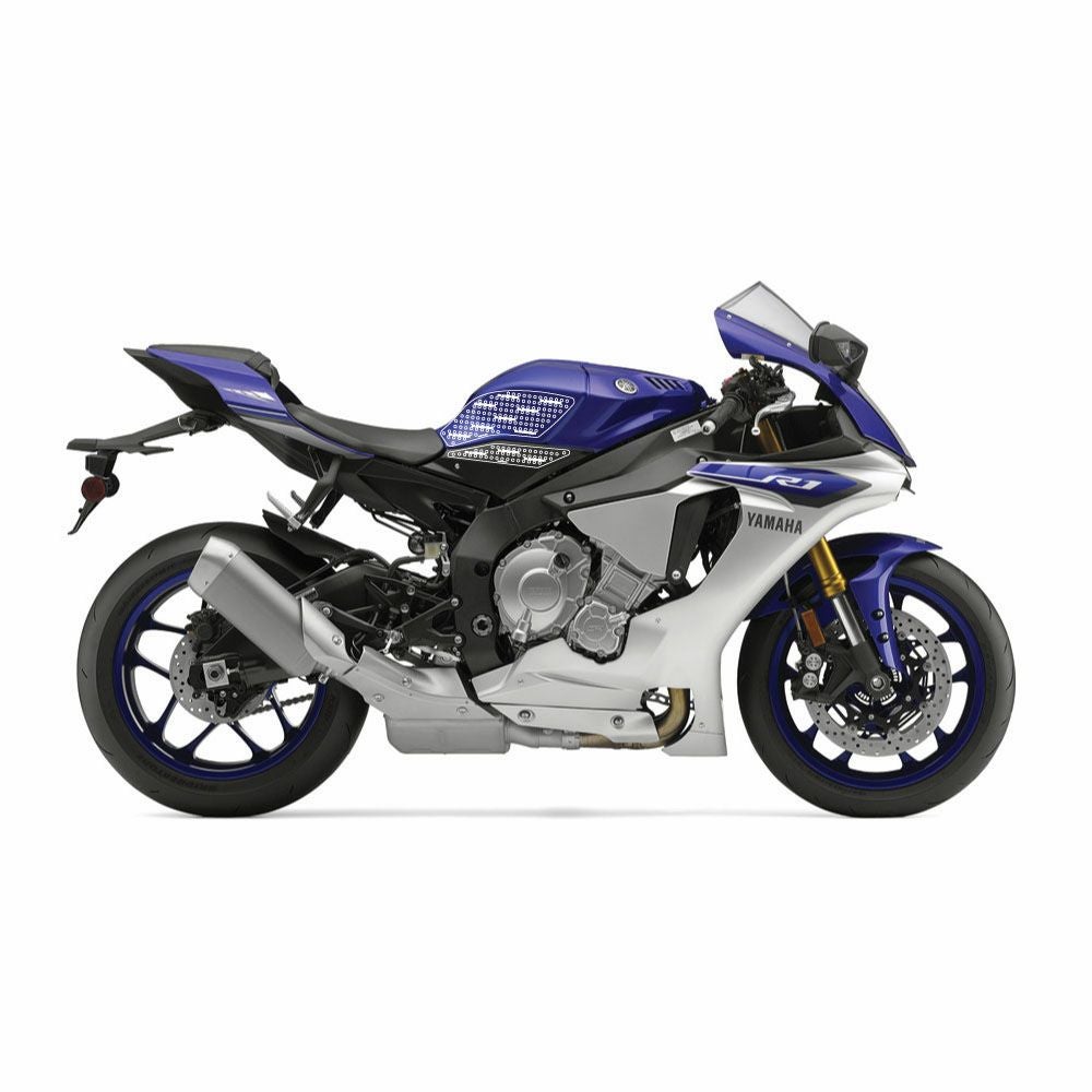 STOMPGRIP トラクションパッド (タンク)キット YZF-R1 15 (ブラック)-03