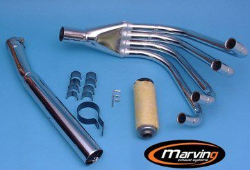 マービング(Marving) マフラー フルエキ 4/1 レーシング クロム Z650