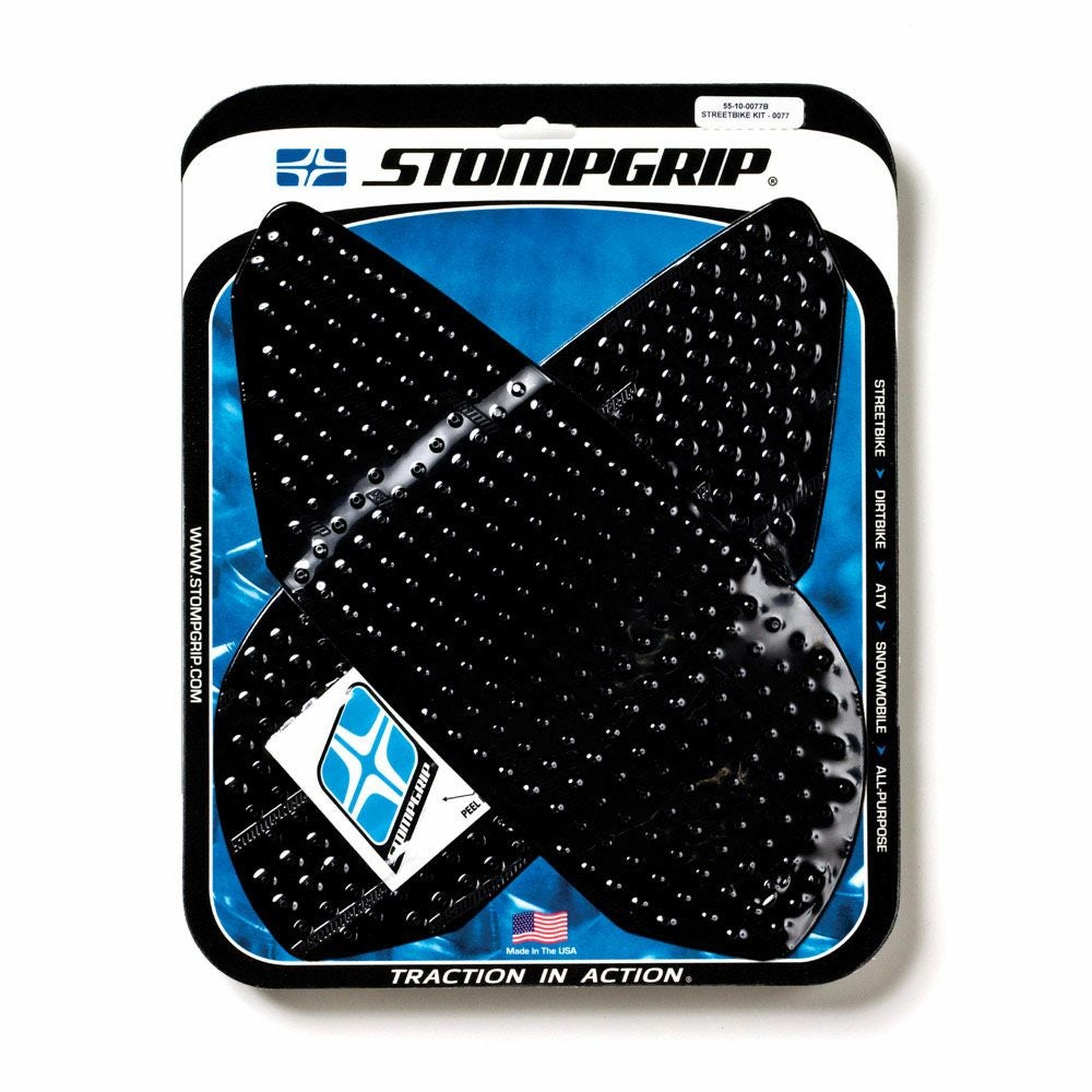 STOMPGRIP トラクションパッド(タンク)キット デイトナ675/ストリートトリプル675 08-12(ブラック)-01