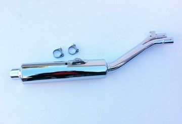 マービング(Marving) マフラー Cylindrical クロム EU公道走行認可 GSX