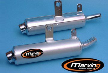 マービング(Marving) デュアルマフラー ビッグオーバル Superline