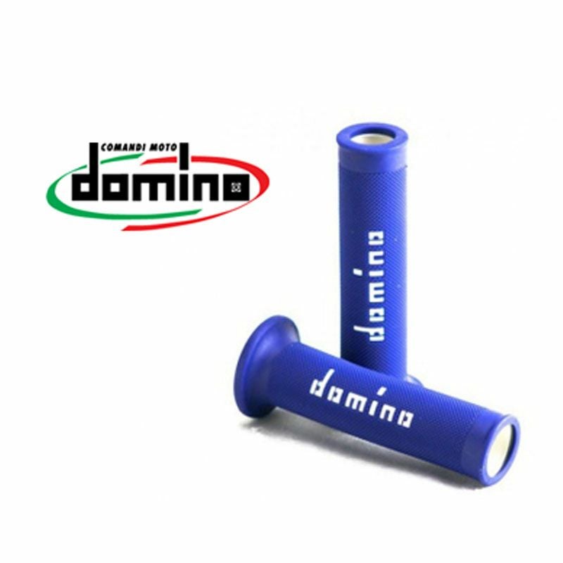 ドミノ(domino) グリップ レースタイプ ブルー/ホワイト-01