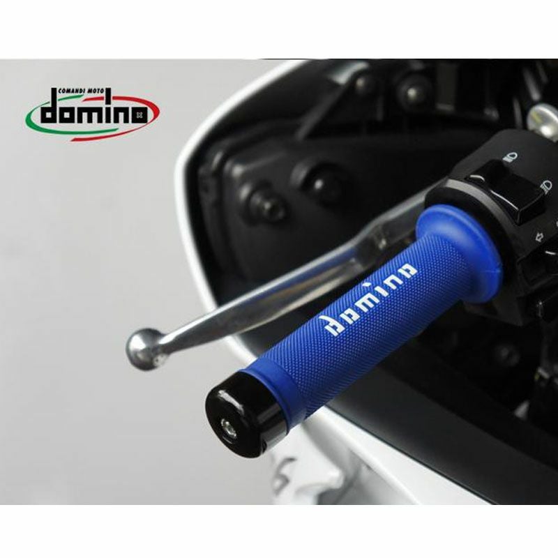 ドミノ(domino) グリップ レースタイプ ブルー/ホワイト-02