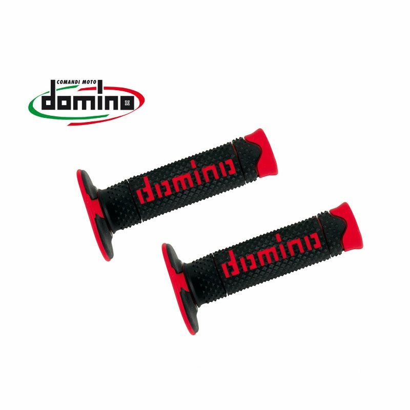 ドミノ(domino) グリップ オフロードタイプ DSH ブラック/レッド