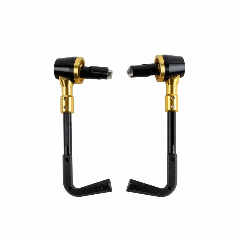 プロガードシステム ブレーキ/クラッチ レバープロテクトガード ゴールド 左右セット 汎用22mmハンドル用-01