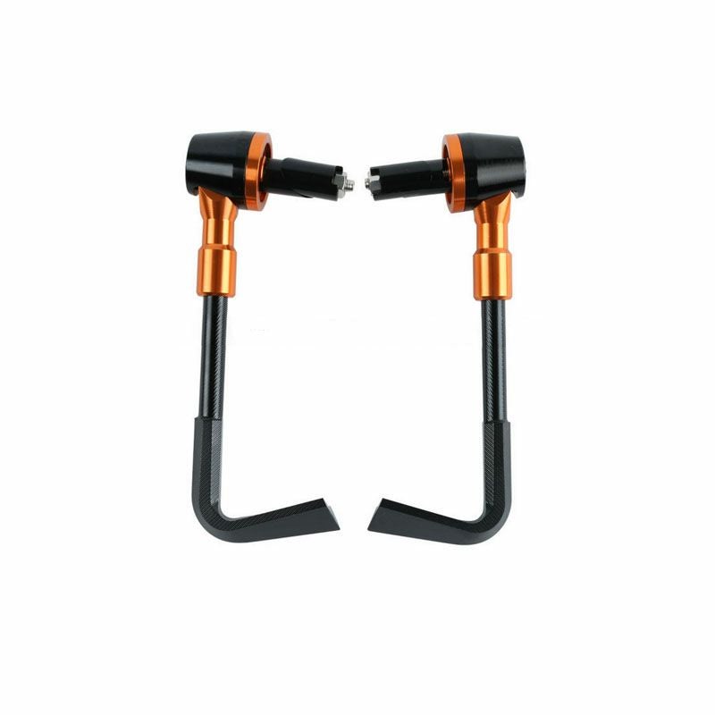 プロガードシステム ブレーキ/クラッチ レバープロテクトガード オレンジ 左右セット 汎用22mmハンドル用-01