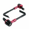 プロガードシステム ブレーキ/クラッチ レバープロテクトガード レッド 左右セット 汎用22mmハンドル用-01