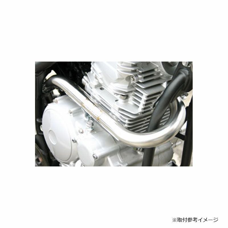 拾い食い　美品 デルタ トルクヘッドパイプ　マフラーセットセロー250 デルタ(DELTA) トルクヘッドパイプ トリッカー/セロー250/XT250X 04-13