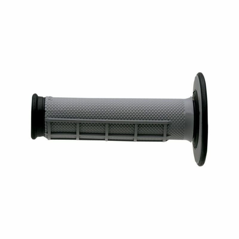 RENTHAL デュアルコンパウンドグリップ ハーフワッフル グレー_1