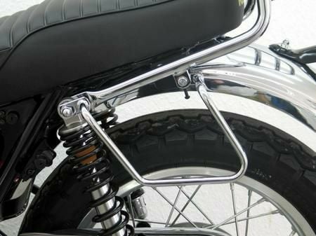 W400、W650、W800 リアキャリア シルバー オメガレーサー カワサキ